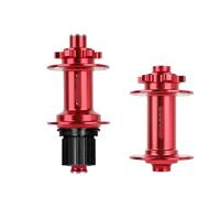 Generico Compatibile con mozzo Boost 120 4 Cuscinetti 32 Fori HG/MS/XD mozzi for Bicicletta compatibili Freni a Disco Leggeri rumorosi(MS Red a Set)