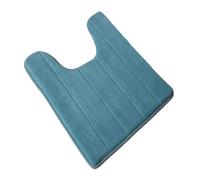 Generico Compatibile con tappetini da Bagno in Schiuma Che assorbe l'acqua Tappetino Toilette Tappeto in Pile Antiscivolo Decorazioni for(Light Blue)