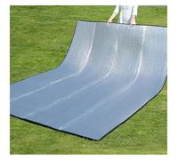 Generico Compatibile con Tappetino da Campeggio, Coperta in Schiuma, Isolamento in Alluminio, materassino for Tenda Esterno, Impronta Termica(240 x 240cm)