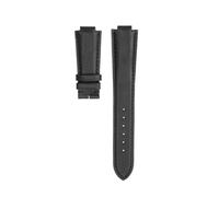 Generico Compatibile con Tudor 91210N North Flag Polar Type Convesso FKM Fluororubber Base in pelle Cinturino for orologio da uomo Bracciale in di vacchetta 22X12mm