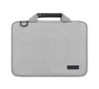Generico Compatibile con valigetta a tracolla for laptop da 15-16 pollici | Borsa for il trasporto del notebook for gli spostamenti quotidiani e l'uso aziendale(GRAY)