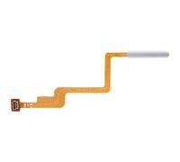Generico Compatibile con Xiaomi 11T/11T Pro Ricambio flat flex circuito interno switch key pulsante accensione tasto power on off + BUTTON FINGERPRINT READER spare part (SILVER)