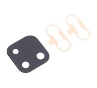 Generico Compatibile con Xiaomi Redmi 10C / Redmi 10 Power 220333QAG 220333QBI Ricambio vetro vetrino glass per Sostituire lente obbiettivo BACK fotocamera CAMERA + BIADESIVO ADESIVO