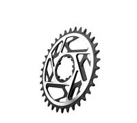 Generico Compatibile for Corona da Bicicletta a Dente Largo Stretto pignone in Lega di Alluminio a 3 bulloni manovella 34/36/38/40T(3-Bolt 36T)