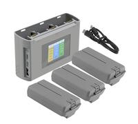 Generico Compatibile for DJI, Compatibile for Mini, Batteria + hub di Ricarica USB a Tre Vie for Accessori for batterie di Volo Intelligenti Mini 2(3BatteryWithCharger)