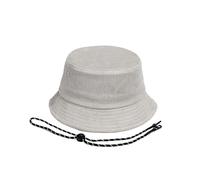 Generico Compatibile for Esterni Cappelli a Secchiello in Velluto a Coste da Uomo Cappello Pescatore di Grandi Dimensioni 54-56 cm 56-58 58-60 60-62 62-64(Gray,60-62cm)