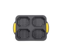 Generico Compatibile for stampi da forno ristorante panini stampo in silicone pieghevole riutilizzabile teglia for pane resistenza al calore accessori for utensili cucina