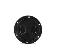 Generico Compatibile per botola ABS Rotonda Nera Antiscivolo Kayak | Lo smontaggio rapido facilita la manutenzione ordinaria sulle aperture del ponte del kayak