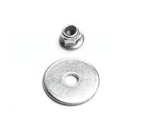 Generico Compatibile Protezione plastica e Base Lama tagliaerba elettrica | Gruppo in plastica for l'installazione sostitutiva dell'utensile elettrico for tagliare l'erba(Black)