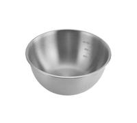 Generico Compatible For 3 Pcs Stainless Steel Silver Bowl Kitchen Tableware Food Container(L)