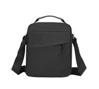 Generico Compatible For Men's Shoulder Bag Top Handle Design With Multiple Compartments For Storage, Oxford Crossbody Handbag(YXL2706-black)