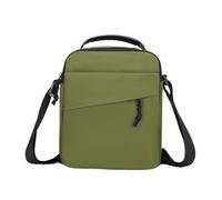 Generico Compatible For Men's Shoulder Bag Top Handle Design With Multiple Compartments For Storage, Oxford Crossbody Handbag(YXL2706-green)