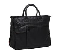 Generico Compatible For Oxford Cloth Handbag Document Canvas Office Computer Bag Men's Briefcase Business(Black 15.6 inch)
