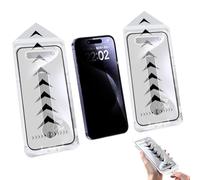 Generico Compatible with Iphone 17 Pro Tempered Glass Screen Protector, Invisible Screen Protector, Fingerprint-Proof Dust Free Without Bubbles, for Iphone 15 16 14 Pro Max (Privacy*2pcs,for 17Air)
