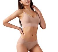 Generico Completino Sexydonna Hard Completo Intimo Donna Intimo Donna Quotidiano Notte Set Lingerie 2 Pezzi A V Senza Cuciture E Senza Imbottitura, Comodo Ed Elegante
