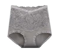 Generico Completo Intimo Donna Mutandine di Cotone a Vita Alta per Donna Slip Senza Cuciture con Sollevamento del Sedere Sexy Taglie Forti in Pizzo 82108