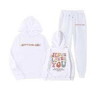 Generico Completo T Shirt Pantalone Bambine Felpa Pullover Set Maniche Lunghe Girocollo Sportswear Christmas Bambina Bambina/Baby Body Jogger Tuta Bambini Da Bambino Tute Sportive 3-15 Anni
