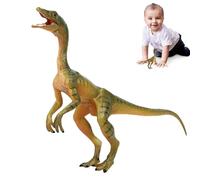 Generico Compsognathus Dinosaurier Figur Realistisches Modell Spielzeug aus Massivem PVC Jurassic Dinosaurier für Kinder & Sammler Pädagogisches Spielzeug