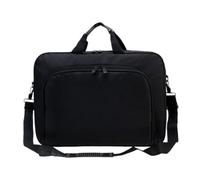 Generico Computer Bag - Waterproof Nylon Laptop Shoulder Bag | Large Capacity Business Messenger Briefcase With Adjustable Strap For Men Women Work Travel Office For 17 Inch Notebook