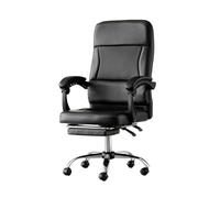 Generico Computer Desk Chair with Wheels,Rotating Office Chair with Foot Pedal,Ergonomic with Handle,Maximum Load Capacity 440 Lbs(Black)