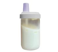 Generico Con Cannuccia Per Tè Al Latte - Bicchieri Per Acqua In Trasparente Da 500 Ml Con Coperchio, Portatile A Tenuta Stagna Per Uso Alimentare In PC PP, Bottiglia Da Viaggio Riutilizzab