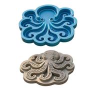 Generico Concrete Molds | Silicone Reusable Sea Theme Mould | Concrete Stepping Stone Molds For Crafts Art Painting DIY Adults Garden Outdoor Patio Yard Home Christmas