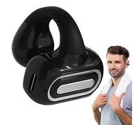 Generico Conduzione ossea con clip auricolare wireless - Open Word of Earphone, Histening Helmet con impermeabile | Intra-ear e in-ear, per la gara, camminando,