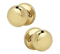Generico Confezione Da 1 Maniglia Singola For Porta, Senza Serratura, A Spinta/trazione, For Porte Interne, Armadi E Porte Scorrevoli, Finitura Nichel Spazzolato(Gold)