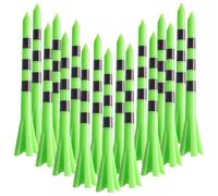 Generico confezione da 50 magliette da golf con cinque artigli, in plastica, per gli amanti del golf (83 mm)