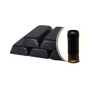 Generico Confezione da 500 gr di gommalacca Nera o ceralacca Morbida per sigillare Bottiglie di Vino, Birra, Grappa, liquori (500)