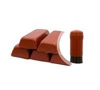 Generico Confezione gommalacca Marrone da 500 gr. o ceralacca Morbida per sigillare Bottiglie di Vino, Birra, Grappa, liquori (Marrone)