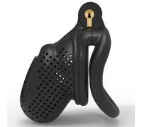 Generico Confortevole e Traspirante Gabbia Alveare Tigre degli Uomini, Due Colori, Due Modelli (42mm/45mm/48mm/52mm) -ITRA94 (Nero, Anelli ad Arco)