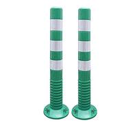 Generico Coni stradali Flessibili per parcheggio Camper - Pali di Sicurezza in plastica Resistente per vialetti, marciapiedi e Aree pubbliche - Attrezzatura per Il Controllo del Traffico e paletti di