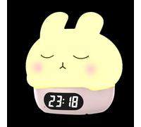 Generico Coniglietto, Orologio per Addestrare il Sonno, Luce Notturna Coniglio in Silicone, Digitale con Divertente Design Coniglio, Lampada per Cameretta, Soggiorno, Comodino, Bambini