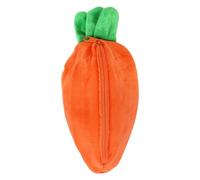 Generico Coniglio di peluche | Borsetta a carota porta monete con cerniera - Simpatico peluche con cerniera per soldi, monete, rossetto, carte | Regalo di Pasqua per Bambini Ragazze Donne Uomini Teen