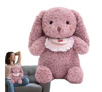Generico Coniglio di Peluche - Morbido a Forma di Coniglio | Peluche Pecora Giocattolo Morbido | per Ragazzi Bambine Regalo Compleanno San Natale Camera Auto Viaggio