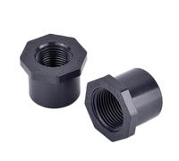 Generico Connettore Riduttore Femmina UPVC 1~10 Pezzi | Adattatore for raccordi for tubi dell'acqua diritti con boccola(OD 25mm-1I2 Inch,5pcs)