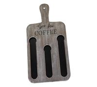 Generico Conservazione delle cialde del caffè, porta cialde del caffè,Supporto per vintage da 14 per montaggio a parete - per coffee station, espositore per dispensa, hotel, caffetteria, ca