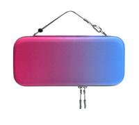 Generico Console di gioco Sacchetto di immagazzinaggio per Switch2 borsa macchina da gioco EVA sacchetto duro (Red Blue)