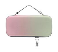 Generico Console di gioco Sacchetto di immagazzinaggio per Switch2 borsa macchina da gioco EVA sacchetto duro (Pink Green)