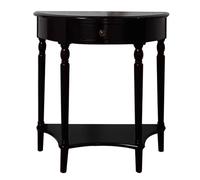 Generico Consolle da Ingresso, tavolino Sottile Dietro Il Divano, ripiano, Ingresso con Specchio Effetto Marmo, Moderno tavolino da Ingresso, consolle semicircolare con