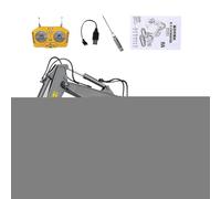 Genérico Construction Toys - Giocattolo di controllo remoto | Rechargeable Toy Digger, Crane Excavator Digger Trucks, Construction Vehicle Toys Year Old Boys Girls