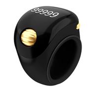 Genérico Contatore - Clicker 5 Cifre, Display Digitale Elettronico | Strumento di preghiera Portatile Tasbeeh Rotativo Meditazione Rilassamento Dita Attive Manuale Conteggio Attrezzatura Pezzo