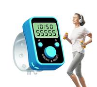 Genérico Contatore Clicker - Finger Electronic Counter Clicker con LCD Display - Clicker di conteggio numeri a 5 cifre per il molo, stazione degli autobus, Concorrenza