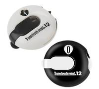 Generico Contatore della Ictus di Golf, contatore del punteggio punteggio Golf con Il reseter Touch e segnare Un Manuale Fino a 12 per segnare Un Guanto per Il Gioco da Sports Outdoor