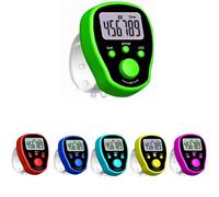 Generico Contatore Digitale per conteggio delle Dita - Tasbeeh, conteggio delle File con Display a LED | Clicker elettronico Portatile, Forniture domestiche per Sportivi, palestre, Ciclismo