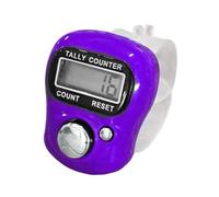 Genérico Contatore Dita con Conteggio Manuale Portatile - Contatore a 5 Cifre - per Sport Conteggio Golf Nuoto Eventi Punti Esercizi Scuola Lavori Manuali