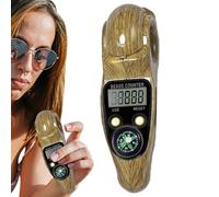 Generico Contatore Manuale da - Dispositivo Elettronico con e LED | Cliccatore Portatile per Meditazione Conteggio Nuotatori più Merci Regalo Pratico Design Moderno