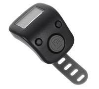 Generico Contavasche Nuoto Digitale Contatore a Dito in Silicone Nero, Preciso e Flessibile, per attività di Allenamento e Sport Acquatici