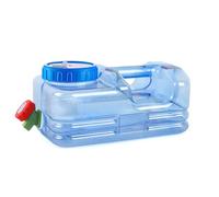 Generico Contenitore d'acqua - Carrier d'acqua con rubinetto | Serbatoio portatile liquido | 5,5 litri Jug | Dispensatore di bere per campeggio, viaggi su strada, escursioni e uso esterno